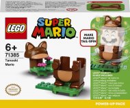 71385 LEGO® Super Mario Tanooki Mario galios paketas