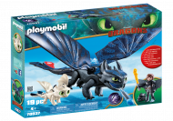 PLAYMOBIL DRAGONS Hiccup and Toothless Playset, 70037