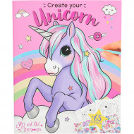 Ylvi Create your Unicorn Colouring Book, 10534
