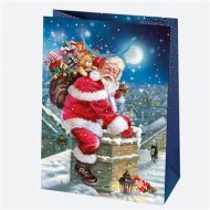 Krepšelis dovanoms  kalėdinis T10  XL, 5906664000392