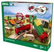 BRIO traukinio bėgių rinkinys Animal Farm, 33984