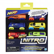 NERF mašinos 6vnt Nitro foam, C3171EU5