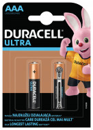 DURACELL baterijos Ultra AAA, 2 vnt., DURB081