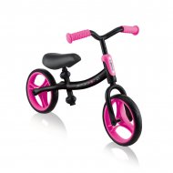 GLOBBER balansinis dviratis Go Bike, juodas-rožinis, 610-232