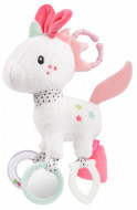 BABYFEHN Minkštas žaislas su barškučiu Unicorn, 57096