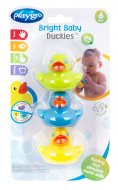 PLAYGRO pilnai uždari vonios žaislai Bright Baby Duckies, 0188411