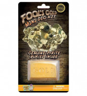 NATIONAL GEOGRAPHIC rinkinys Carded Mini Dig Fool's Gold, NGMDIGGOLD