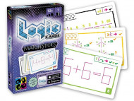 BRAIN GAMES kortų žaidimas Logic cards matchsticks