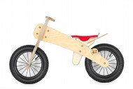 DIP DAP balansinis dviratukas su raudona sėdyne MINI 10", MS-03/1_red