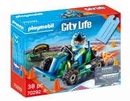 PLAYMOBIL CITY LIFE Go-Kart Racer dovanų rinkinys, 70292