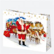Krepšelis dovanoms kalėdinis  T8 didelis, 5906664000309
