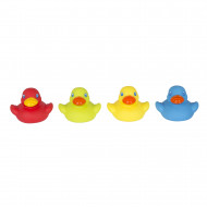 PLAYGRO pilnai uždari vonios žaislai Bright Baby Duckies, 0187480