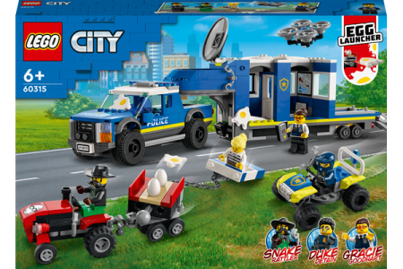 60315 LEGO® City Police Mobiliosios policijos vadavietės sunkvežimis 60315