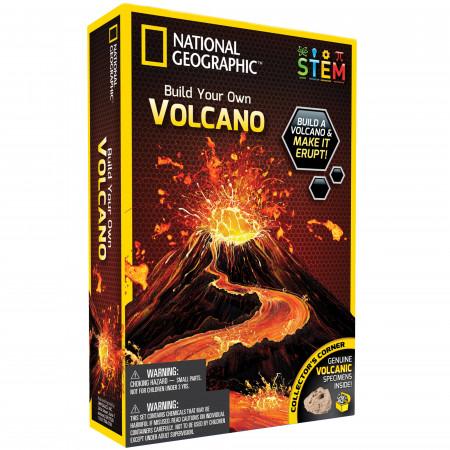 NATIONAL GEOGRAPHIC rinkinys Volcano Science Kit, NGVOLCANO2 NGVOLCANO2