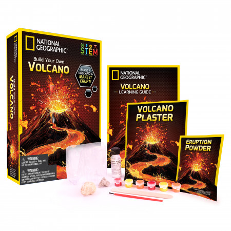 NATIONAL GEOGRAPHIC rinkinys Volcano Science Kit, NGVOLCANO2 NGVOLCANO2