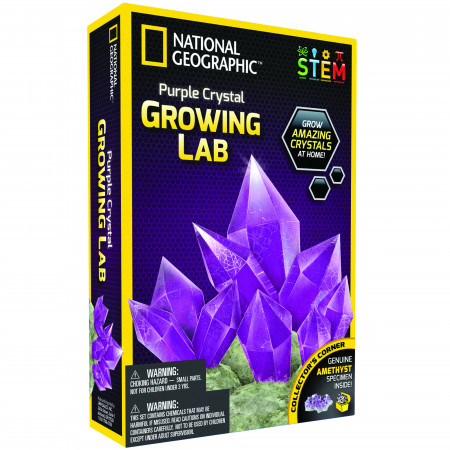NATIONAL GEOGRAPHIC rinkinys Crystal Grow Purple, NGPCRYSTAL NGPCRYSTAL