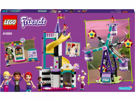 41689 LEGO® Friends Magiškas apžvalgos ratas ir čiuožynė 41689