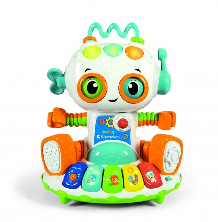 CLEMENTONI BABY interaktyvus žaislas Baby Robot (LT, LV, EE), 50371 50371