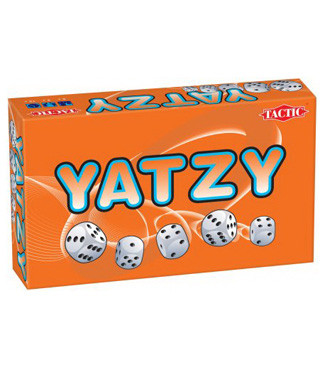 TACTIC žaidimas Yatzy su kauliukais (balt.), 02285 