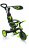 GLOBBER triratukas Trike Explorer 4in1, žalias, 632-106-2 632-106-2