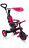 GLOBBER triratukas Trike Explorer 4in1, raudonas, 632-102 632-102